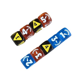 Dados de Mármol y Perla Ecológicos de 16 mm a Precio Más Bajo para Juegos de Mesa y Promoción - Product Image 1