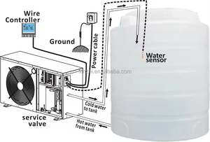 Pompe à chaleur air-eau EVI -25°C pour chauffage, refroidissement et ECS à basse température ambiante, avec contrôle intelligent Wi-Fi - Product Image 2