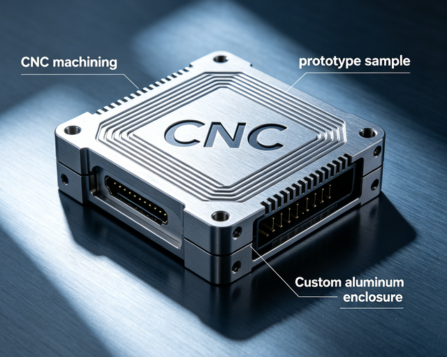 Dimensional Stability Custom Back Shell  Aluminum Alloy Anodic Oxidation Cnc Precision Machining Case Box