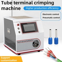 Machine à dénuder et à sertir les cosses pré-isolées TR-12 avec écran tactile et contrôle PLC, équipement de fabrication de câbles certifié CE