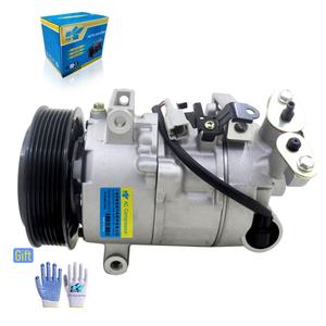 447150-0010 447150 447150-0013 DCP23031 TSP0155964 8200956574 7pk Compresseur de climatisation pour Renault Mégane 2.0 Grand Scenic - Product Image 1