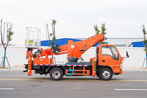 1suzu ELF 23m mới sử dụng xe tải <span class=keywords><strong>DIESEL</strong></span> gắn trên không nền tảng làm việc thủy lực Kính thiên văn bùng nổ nâng xô Nâng Nền tảng - Product Image 4