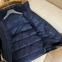 Manteau d'hiver en fourrure avec logo personnalisé Parka en duvet de canard du Canada pour hommes Veste en duvet garder au chaud pour le ski et l'extérieur