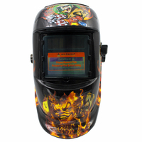 Casque de soudage à obscurcissement automatique à énergie solaire, protection UV DIN 16, commutation rapide 1/15000s, pour soudage TIG MIG Arc