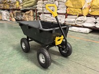 Pneus en caoutchouc solide de chariot de gorille de 13 pouces 4.00-6 roues de rechange de chariot de jardin
