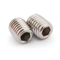 Vis sans tête hexagonale métrique en gros M6 16mm en acier inoxydable 304, vis de verrouillage aveugle, vis de fixation sur mesure pour bricolage et artisanat