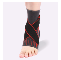 Attelle de cheville de protection pour la course sportive avec support de compression Protecteur de manchon de cheville fixe pour le sport