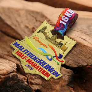 Médailles Métalliques Personnalisées Émail 3D Himugusa Festival Malitbog Malitbog Run sur Demi-Marathon 2026 Design Médailles <span class=keywords><strong>de</strong></span> Marathon Personnalisées - Product Image 3