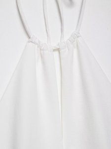 <span class=keywords><strong>Ensemble</strong></span> décontracté 2 pièces pour <span class=keywords><strong>femme</strong></span>, nouvelle collection 2026 : haut sans manches à col boutonné et mini-short <span class=keywords><strong>chic</strong></span> rétro - Product Image 3