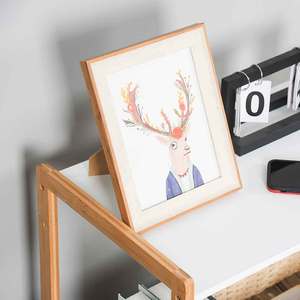 Phong cách tối giản nhà bếp phòng khách đồ nội thất MDF lò vi sóng giá với ngăn kéo và móc cho lưu trữ tổ chức - Product Image 3