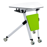 Table de formation pliante moderne pour la conférence de bureau et la salle de classe Design peu encombrant