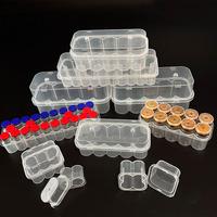 Boîtes personnalisées pour flacons en plastique transparent de 3 ml, 5 ml, 7 ml, 10 ml, 10 cc, étuis de rangement pour flacons Cillin, étuis de voyage, matériaux recyclés, porte-flacons