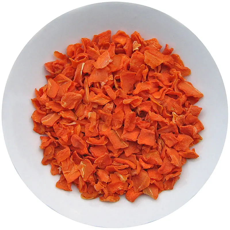 Fiocchi di carota disidratati naturali sani per il produttore