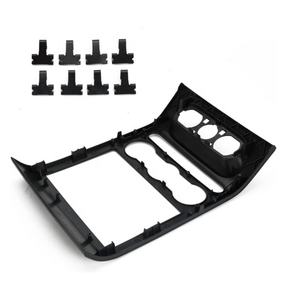 Fatudoz Radio Climate Bezel Center Garniture Panneau Couverture Noir Remplacement pour Ford F150 accessoires 2004-2008 4L3Z-1504302-AAA - Product Image 6