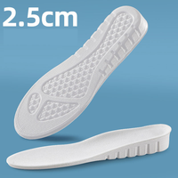 Semelle intérieure en mousse à mémoire de forme très confortable en gel EVA Semelles intérieures invisibles pour chaussures