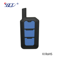 Control Remoto Inalámbrico RF de Fábrica al por Mayor, 433MHz, 3 Botones, Transmisor de Código de Aprendizaje para Puertas y Portones