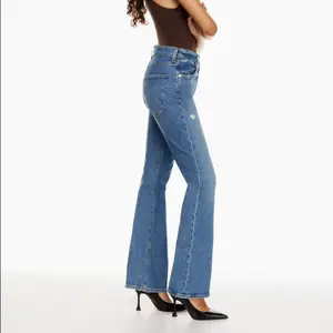 Jeans pour femmes grande taille Y2K ManufacturerJeans, Jeans stretch taille haute Pantalon en denim coupe droite pour petite taille/