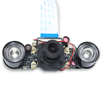 Módulo de Cámara Infrarroja HD Raspberry Pi 4 3/2/B+ OV5647 5MP con Cambio Automático de Modo Día y Noche, Venta al Por Mayor de Fábrica
