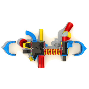 Aire de jeux pour enfants en forme de bateau pirate à vendre, maison de jeu, toboggan extérieur pour enfants, aire de jeux extérieure - Product Image 3