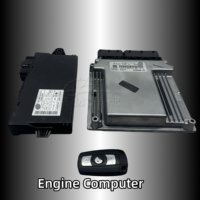 Módulo de Computadora Genuino Usado ECU 0261201160 Unidad de Control de Motor ECM PCM 7565300 Para BMW Series 1 3 E87 E90 E91 N46N Nuevo
