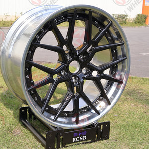 YIMI - Juego <span class=keywords><strong>de</strong></span> 2 Ruedas <span class=keywords><strong>de</strong></span> Aleación con Acabado Cromado <span class=keywords><strong>de</strong></span> 17 18 20 22 24 26 Pulgadas, 5x114.3 5x120 5x112 para Autos <span class=keywords><strong>de</strong></span> Lujo - Product Image 5