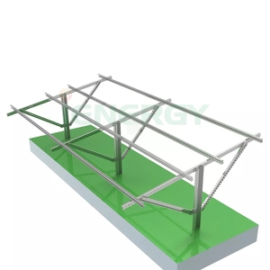 Structure de montage solaire <span class=keywords><strong>Poteau</strong></span> de percussion simple Ancrage de rail C Montage au sol de pieux de poinçonnage pour projet solaire au sol inégal - Product Image 1