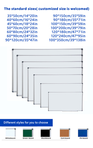 Nhà Máy Sản Xuất Double Side Nhôm Khô Xóa Bảng Từ Tính Bảng Cho Trẻ Em Viết Bảng Trắng - Product Image 4