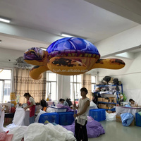 Ballon géant gonflable en forme de tortue pour défilé et spectacle