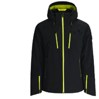 Veste de ski isolée à capuche pour homme, extensible, imperméable, coupe-vent, chaude, pour le ski et les activités hivernales en plein air