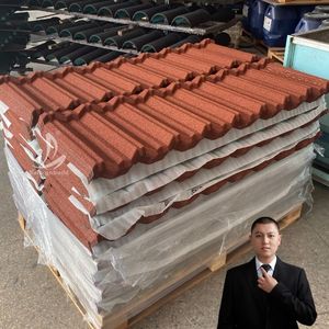 Toits pour maisons résidentielles Matériaux de <span class=keywords><strong>toiture</strong></span> Imperméabilisation Tuile métallique couleur <span class=keywords><strong>zinc</strong></span> Lubumbashi Kinshasa <span class=keywords><strong>Toiture</strong></span> Pour Maison - Product Image 5