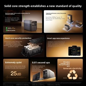 <span class=keywords><strong>Ecoflow</strong></span> pour [Alimentation électrique 2 degrés] German Delta3max/pius, alimentation extérieure haute puissance, grande capacité, batterie Lifepo4 - Product Image 3