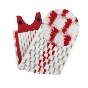 Replacement Cloths For O-Cedar Vileda Ultramat XL <b>Microfiber</b> Flat <b>Mop</b> Red Gray U-Shaped Pattern Reusable Home Floor Cleaning - Product Image 3