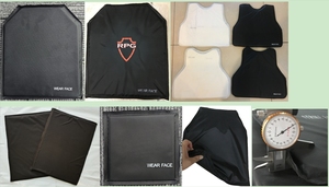 Pannello Balistico Morbido Flessibile e Leggero in Aramid UHMWPE per Zaino Civile, Inserto per Gilet, Taglio <span class=keywords><strong>SAPI</strong></span>, Taglio Rotondo, Livello IIIA - Product Image 2