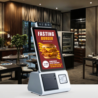 Sistema POS Todo en Uno con Pantalla Táctil de 10.1 Pulgadas, Terminal de Caja Registradora para Restaurante, Supermercado, Cámara, Reconocimiento Facial, NFC