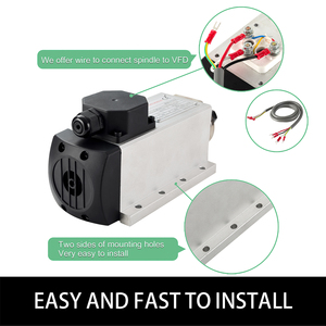 Zhong Hua มอเตอร์ ER20 2.2KW 24000RPM 110V 220V แกนหมุน CNC เครื่องมือเครื่องเราเตอร์ - Product Image 6