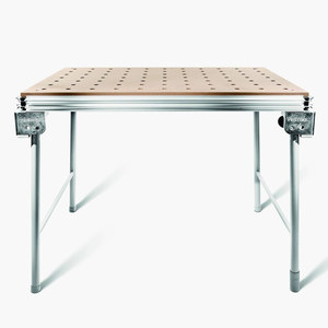 Banc de travail multifonctionnel Festool MFT 3 avec rail pliable pour tables de travail du bois - Product Image 2