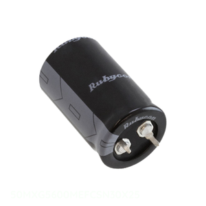 Distribuidor Autorizado, Condensador de Aluminio de 5600 uF, 20%, 50V, Tipo SNAP TH 50MXG5600MEFCSN30X25 - Product Image 1