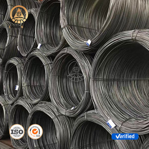 ASTM 1008 1060 10# 20# CS <strong>Wire</strong> 9.5MM 12.5MM 15.4MM Diameter Factory Price Carbon <strong>Steel</strong> <strong>Wire</strong> Rod - Product Image 1