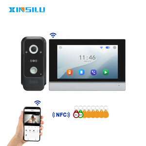 <span class=keywords><strong>Interphone</strong></span> intelligent <span class=keywords><strong>WIFI</strong></span> de bonne qualité, écran tactile 7 pouces, vidéo 1080P, vision nocturne, étanche IP65, application Tuya pour villa - Product Image 1