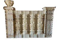 Barrière décorative de balcon en plastique ABS de haute précision de la marque Reazone, pas chère, pour balustres, balustrades, mains courantes, décoration extérieure
