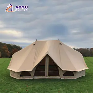 उच्च गुणवत्ता निविड़ अंधकार Glamping टेंट निर्माताओं टमटम डेरा डाले हुए तम्बू आउटडोर लक्जरी तम्बू