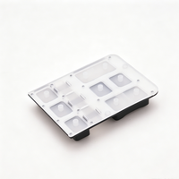 Clavier numérique en silicone pour téléphone, bouton poussoir conducteur LED, impression sérigraphique personnalisée, dôme en caoutchouc
