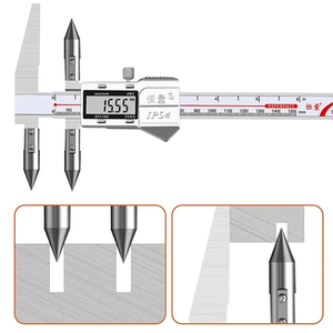 Yüksek kaliteli ölçüm araçları elektronik <span class=keywords><strong>Calipers</strong></span> ler dijital kenar merkezi mesafe kaliper aralığı 10-300MM sabit miktar - Product Image 2