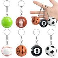 3D puzzelbal die in een sleutelhanger wordt omgevormd voor volwassenen en tieners, creatieve DIY knutselset 3D stereo plastic bal sleutelhanger