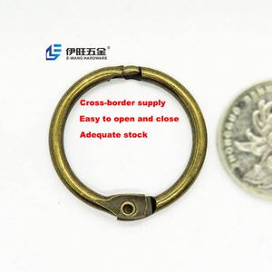 Anillas de bronce YIWANG de 1 pulgada para encuadernación de libros de hojas sueltas, para álbumes de recortes, manualidades y fotos - Product Image 1