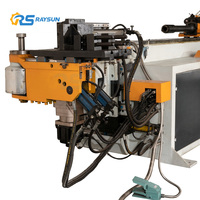 Máquina dobladora de tubos cuadrados y redondos CNC automática de mandril eléctrico de acero inoxidable para hierro