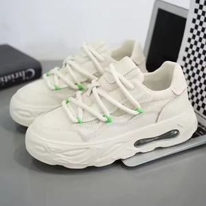 2025 new style breathable sports men's shoes, fashionable trend women's casual sports shoes, thick and low women's walking shoes - Product Image 4