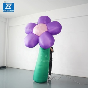 Ballon gonflable d'art <span class=keywords><strong>Alice</strong></span> <span class=keywords><strong>au</strong></span> <span class=keywords><strong>pays</strong></span> <span class=keywords><strong>des</strong></span> <span class=keywords><strong>merveilles</strong></span> Sculpture en fleurs Installation d'art gonflable pour la décoration Accessoires de scène - Product Image 3