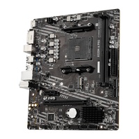 Placa base para juegos MSI 5000 PRO (AMD Ryzen 3,0, AM4, DDR4, PCIe 3,2, SATA 6 Gb/s, M.2, USB Gen 1, Micro-ATX).