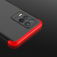Étui de téléphone portable en polycarbonate rigide mat GKK 360 pour OPPO Realme 8 5G Reno 8T 5G A57 A16 A76 A96
